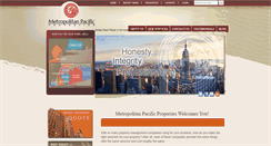 Desktop Screenshot of metpacproperties.com
